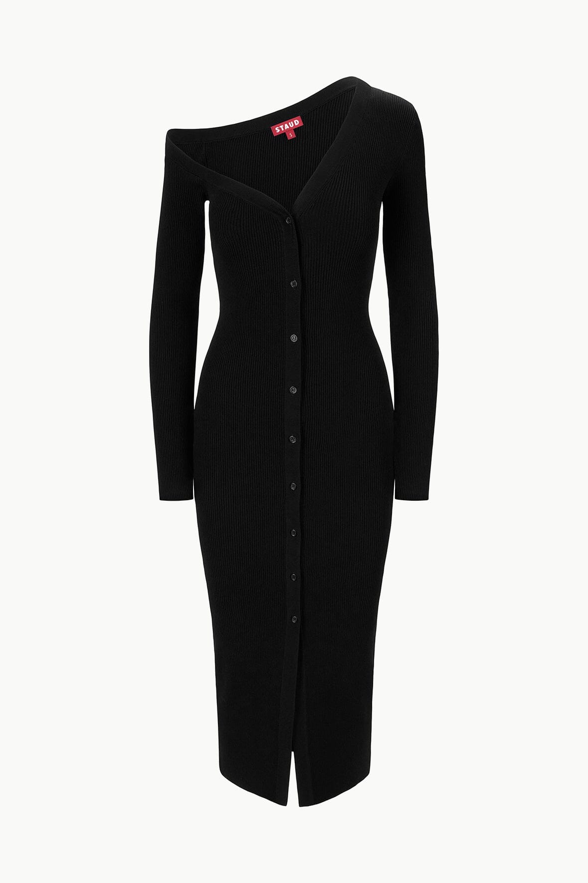 Image CRAFTSMAN SWEATER DRESS | BLACK 5 of 5 and Clicking this image will trigger a zoom pop-up