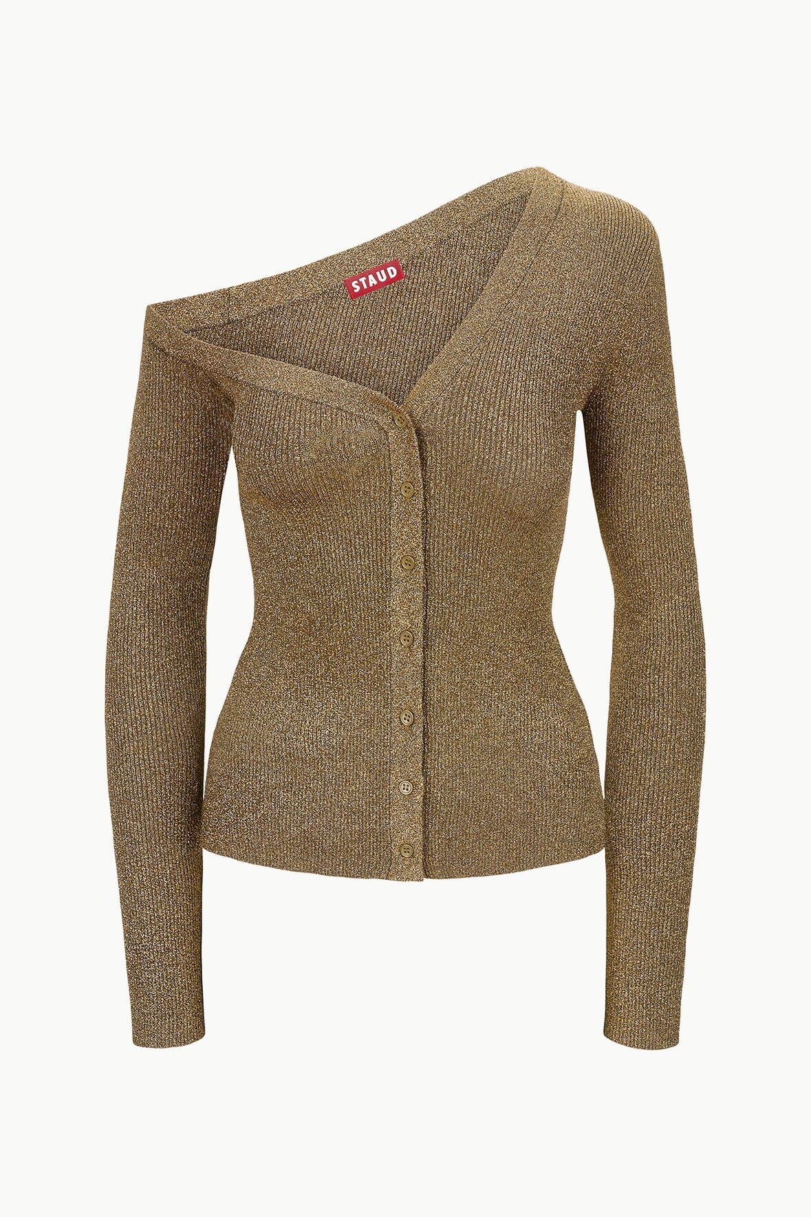CRAFTSMAN SWEATER METALLIC GOLD