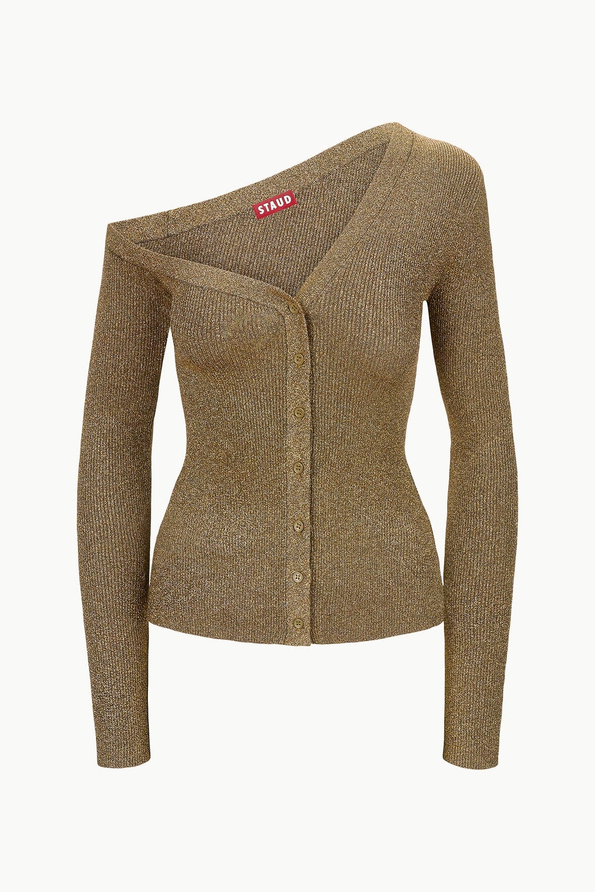 Image CRAFTSMAN SWEATER | METALLIC GOLD 4 of 4 and Clicking this image will trigger a zoom pop-up