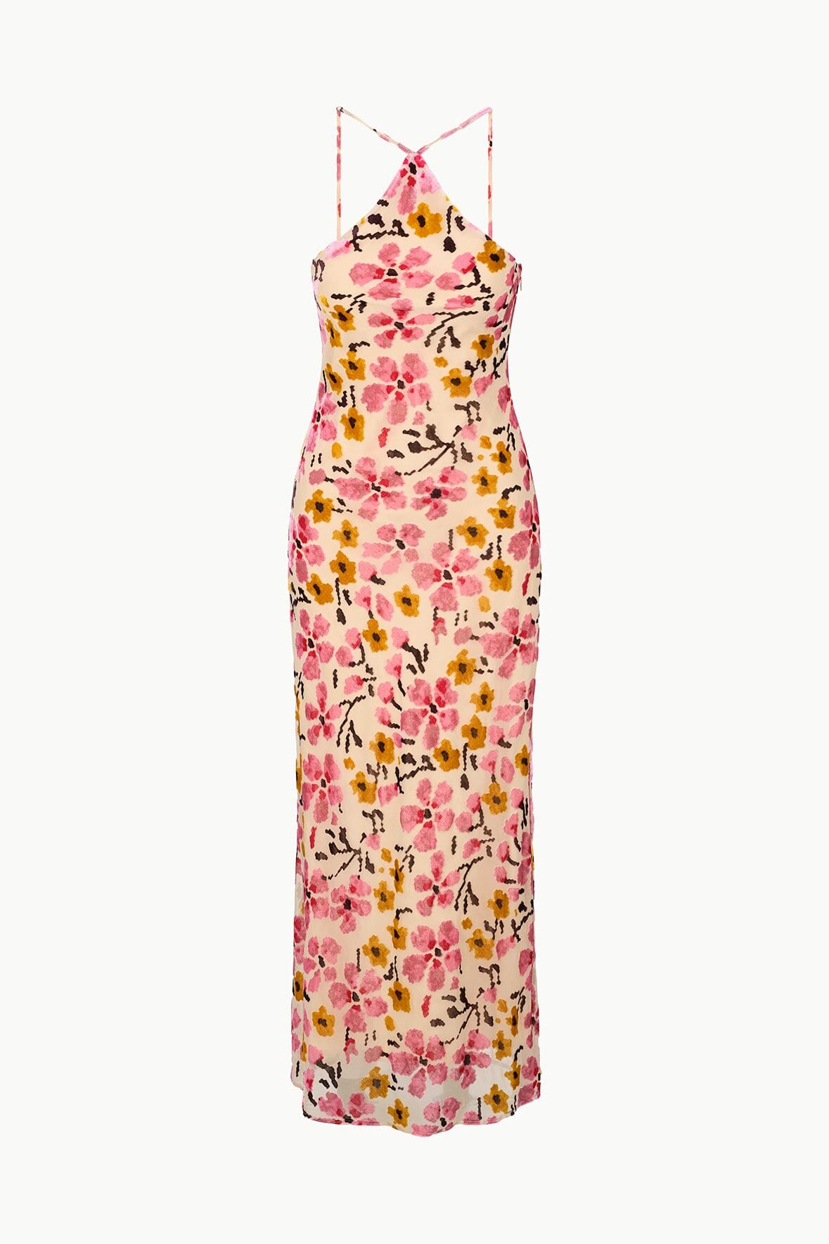 Image CUBISM DRESS | BLOSSOM FLORAL TAPESTRY 6 of 6 and Clicking this image will trigger a zoom pop-up