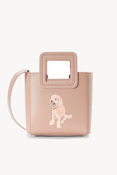 CUSTOM MINI SHIRLEY LEATHER BAG BLUSH