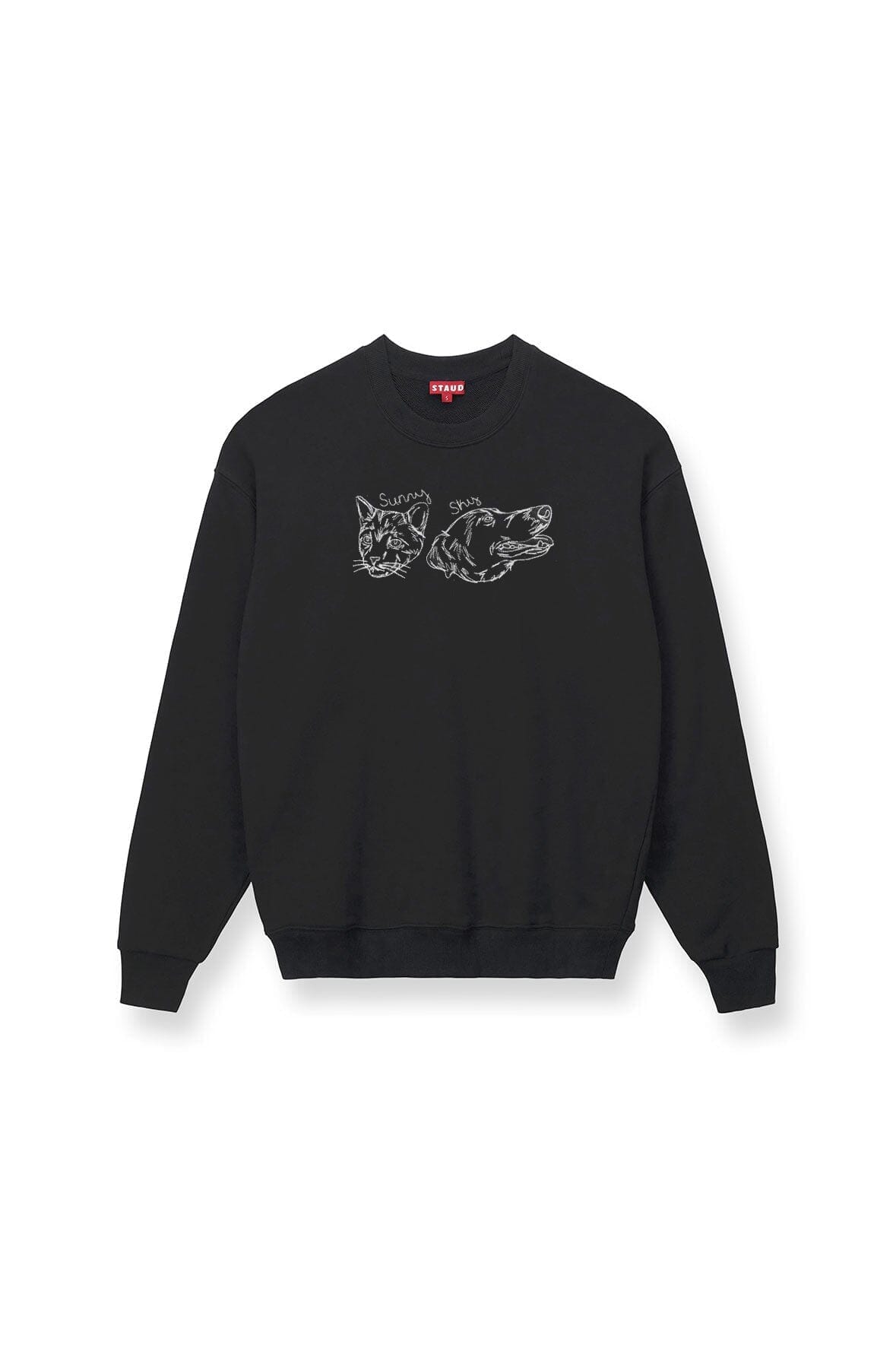 CUSTOM STAUD x C.BONZ OVERSIZED SWEATSHIRT NAVY