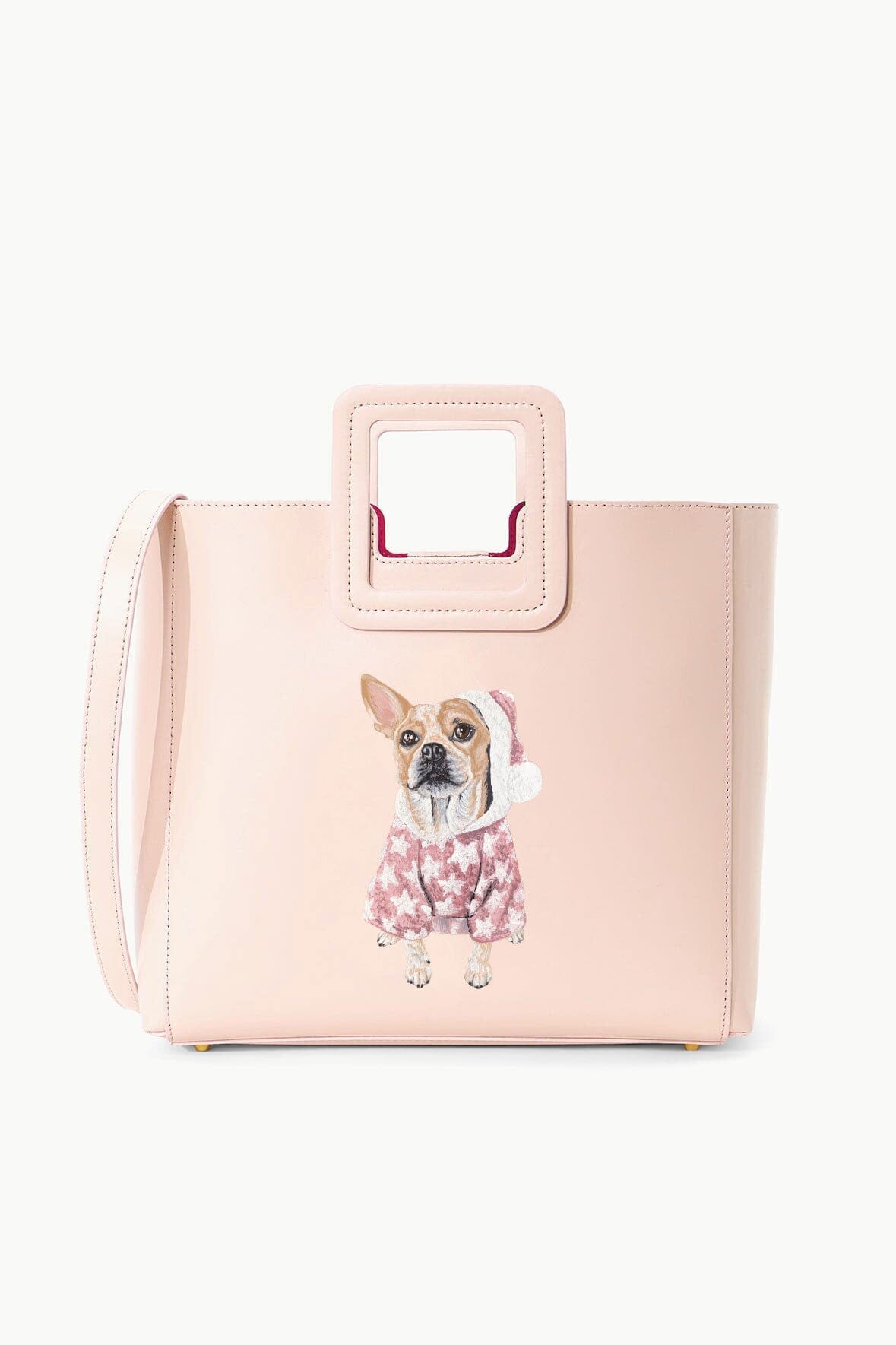 SHIRLEY LEATHER BAG BLUSH