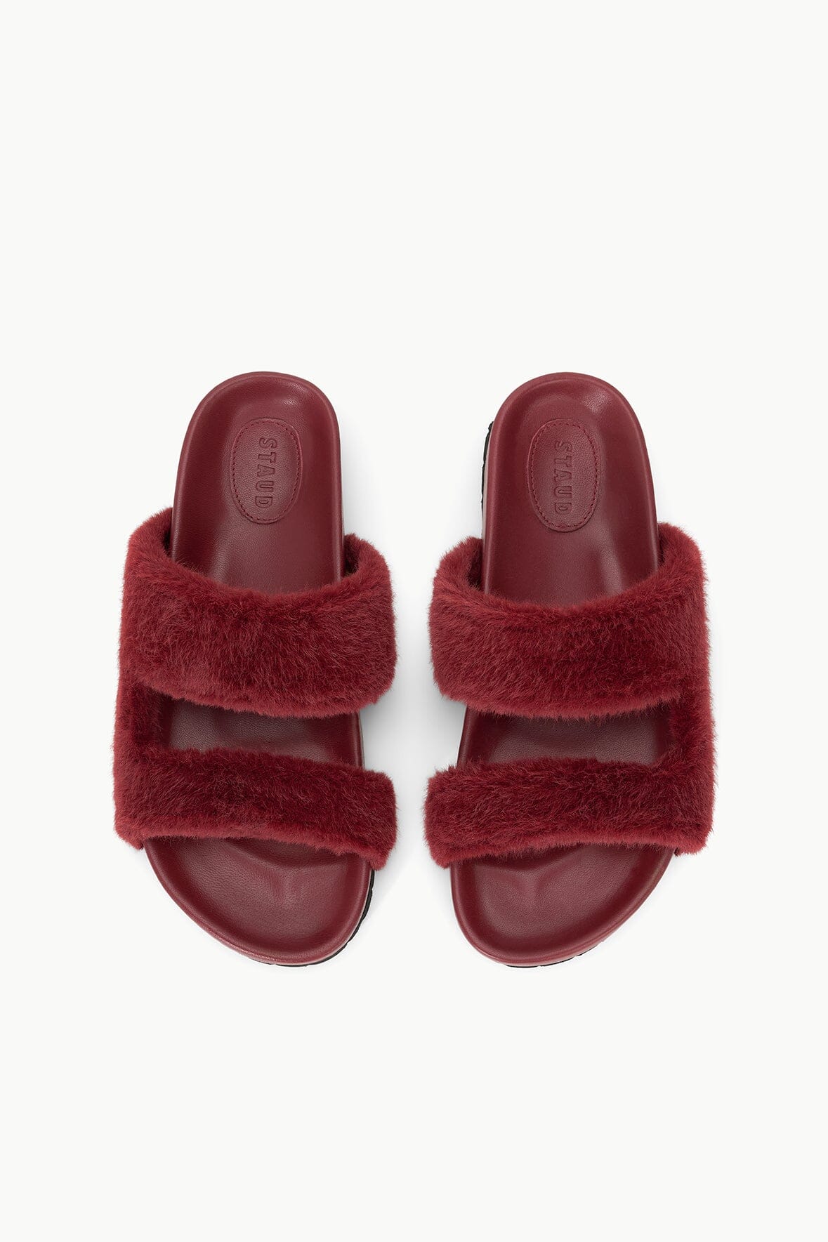 Image CYPRUS FAUX FUR SLIDE | PINOT 3 of 7 and Clicking this image will trigger a zoom pop-up