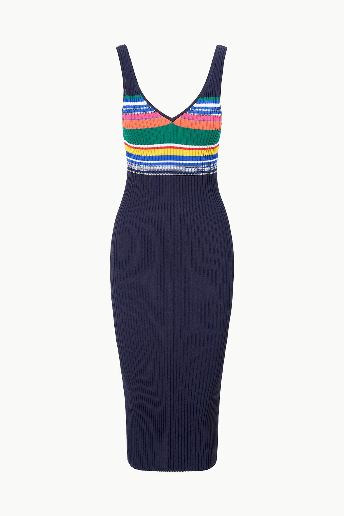 Image DANA DRESS | NAVY MULTI 5 of 5 and Clicking this image will trigger a zoom pop-up