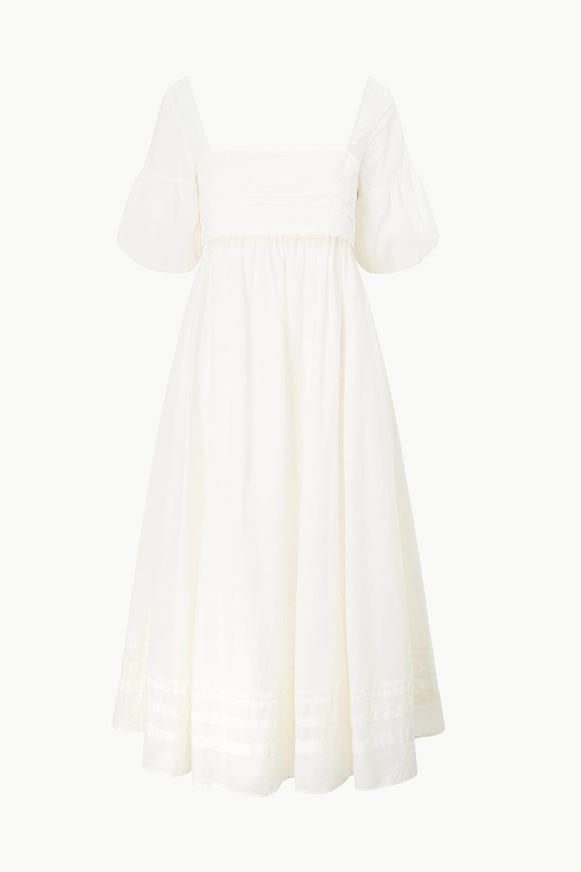 Image DARLA DRESS | IVORY 5 of 5 and Clicking this image will trigger a zoom pop-up