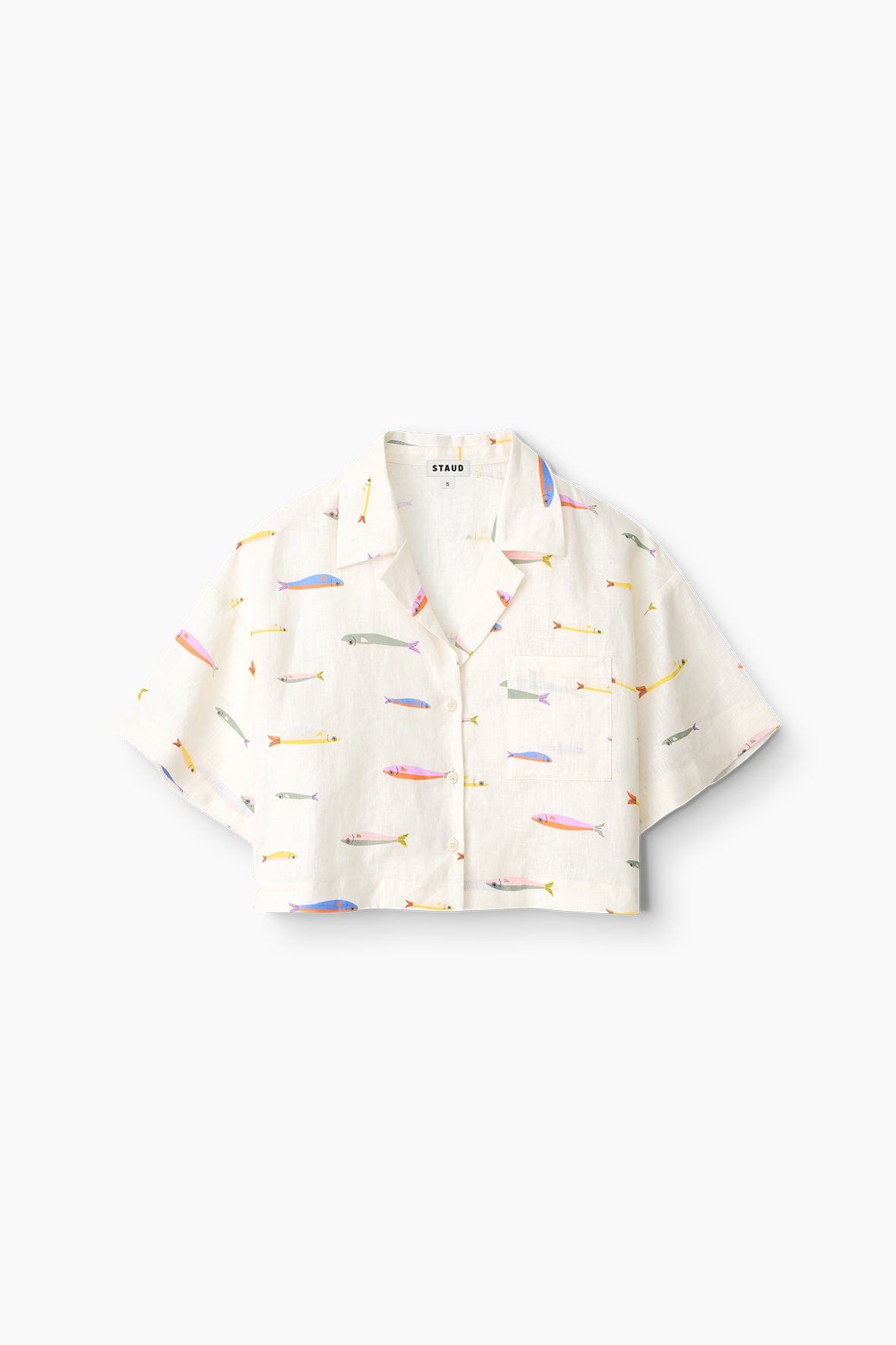 Image DAYA LINEN TOP | POP SARDINES IVORY 7 of 7 and Clicking this image will trigger a zoom pop-up