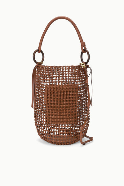 STAUD レザーカゴバッグ　アパルトモン STAUD DEL MAR BUCKET BAG TAN