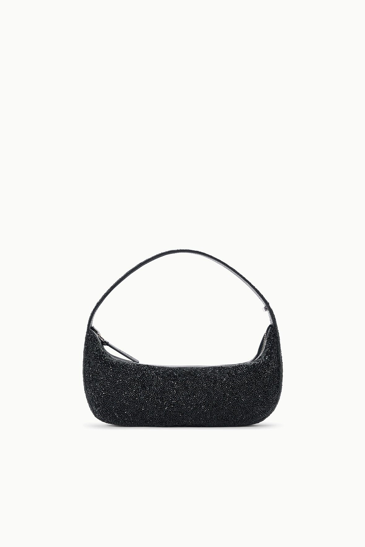 Image DEMY BEADED SHOULDER BAG | BLACK 3 of 7 and Clicking this image will trigger a zoom pop-up