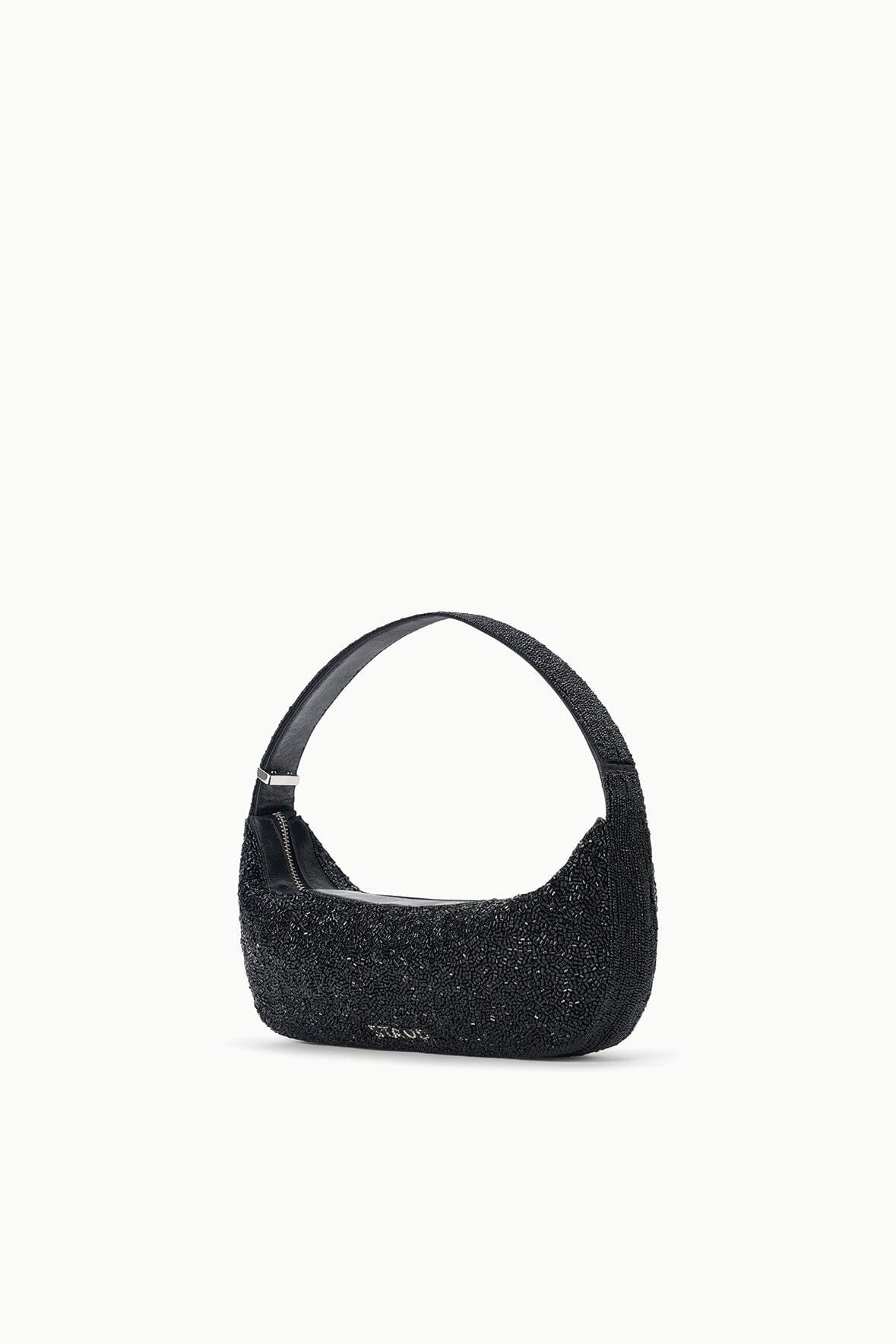 Image DEMY BEADED SHOULDER BAG | BLACK 5 of 7 and Clicking this image will trigger a zoom pop-up