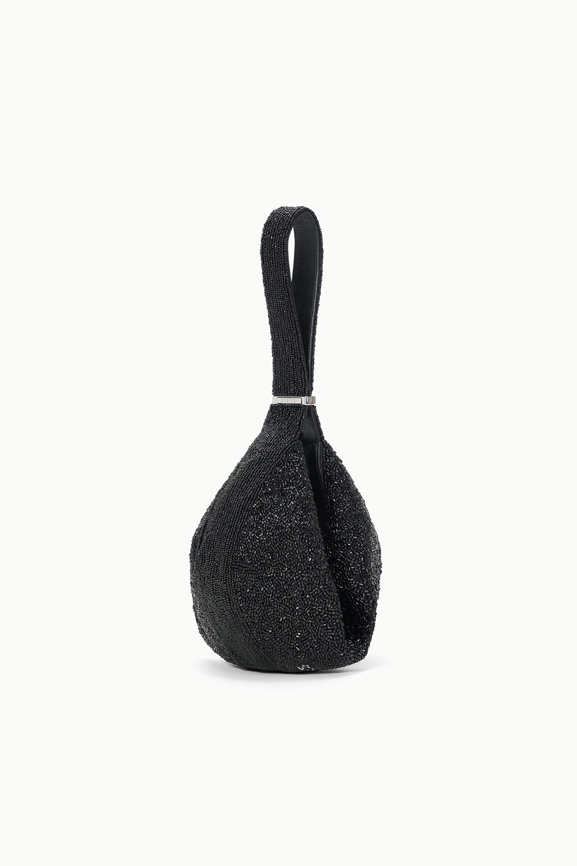 Image DEMY BEADED SHOULDER BAG | BLACK 4 of 7 and Clicking this image will trigger a zoom pop-up