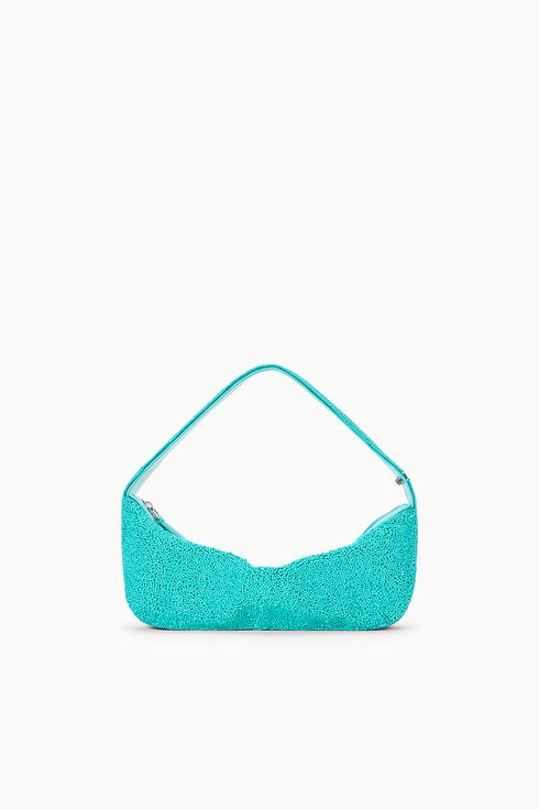 Go to DEMY BEADED SHOULDER BAG TEAL view 1