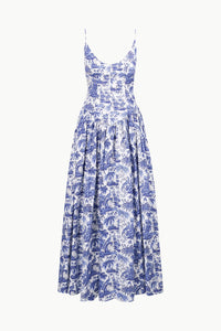 DENA DRESS | BLUE TOILE
