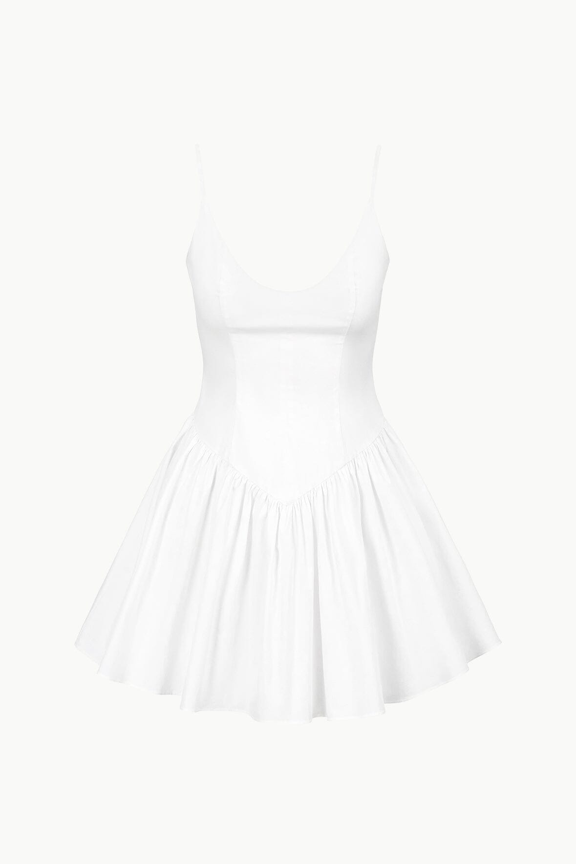 Image DENA MINI DRESS | WHITE 6 of 6 and Clicking this image will trigger a zoom pop-up