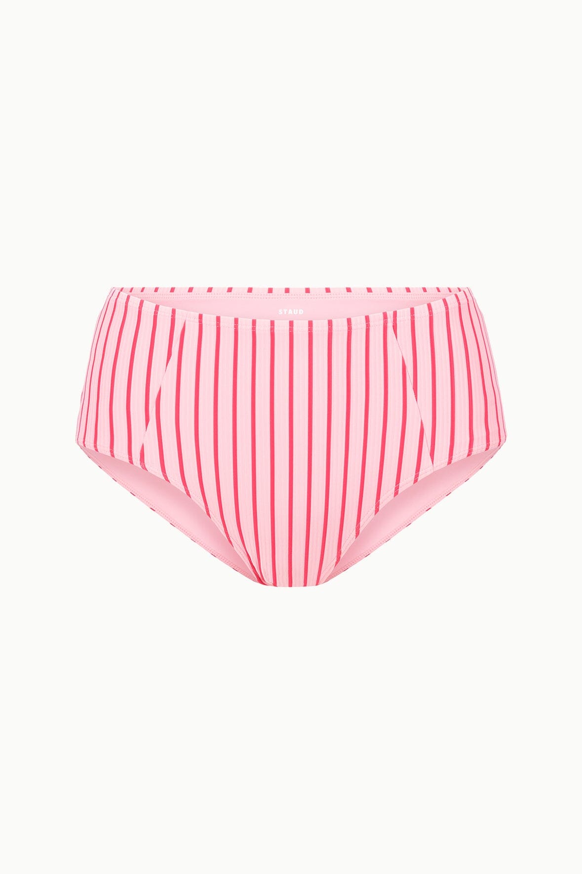Image DEVON HIGH RISE BIKINI BOTTOM | MONTAUK STRIPE 6 of 6 and Clicking this image will trigger a zoom pop-up