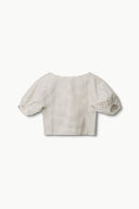 Image DIDI TOP | IVORY DARK OAK MICRO STRIPE 6 of 6