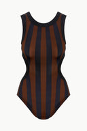 Image DOLCE ONE PIECE | BLACK TAN SEASHORE STRIPE 7 of 7