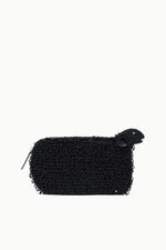 DOLLY BEADED CLUTCH | BLACK