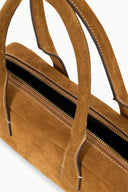 Image DUDE SHOULDER BAG | TAN SUEDE 7 of 7
