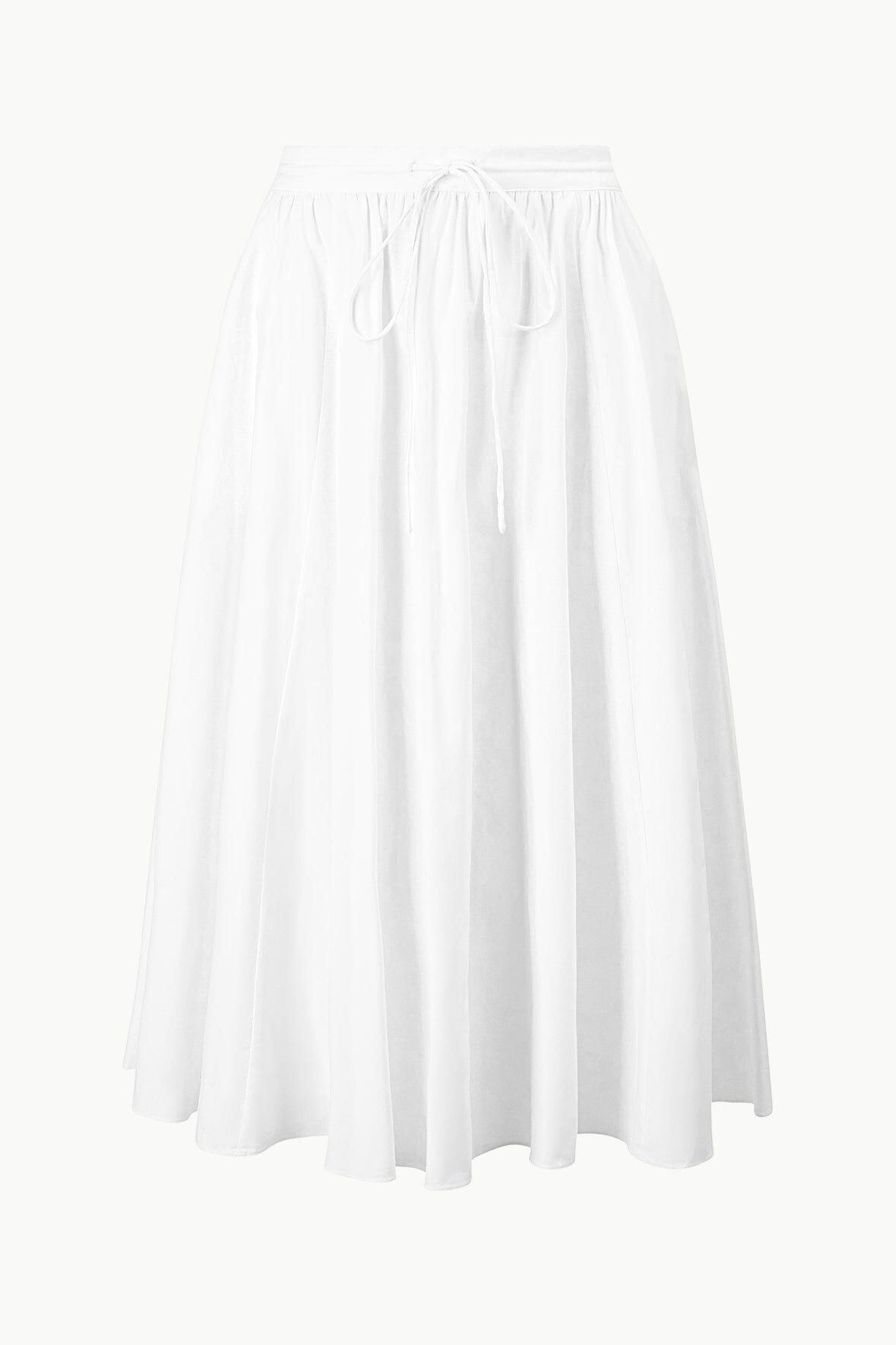 Image EDEN SKIRT | WHITE 5 of 6 and Clicking this image will trigger a zoom pop-up