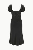 Image ELBA SILK DRESS | BLACK 6 of 6