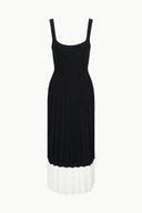 Image ELLISON DRESS | BLACK IVORY 5 of 5