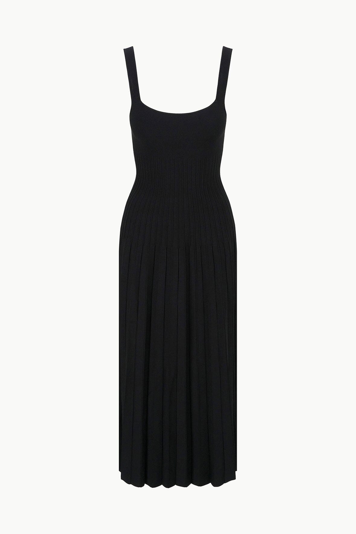 【関税込み】Staud ブラック Ellison ミディアムワンピース ELLISON DRESS BLACK