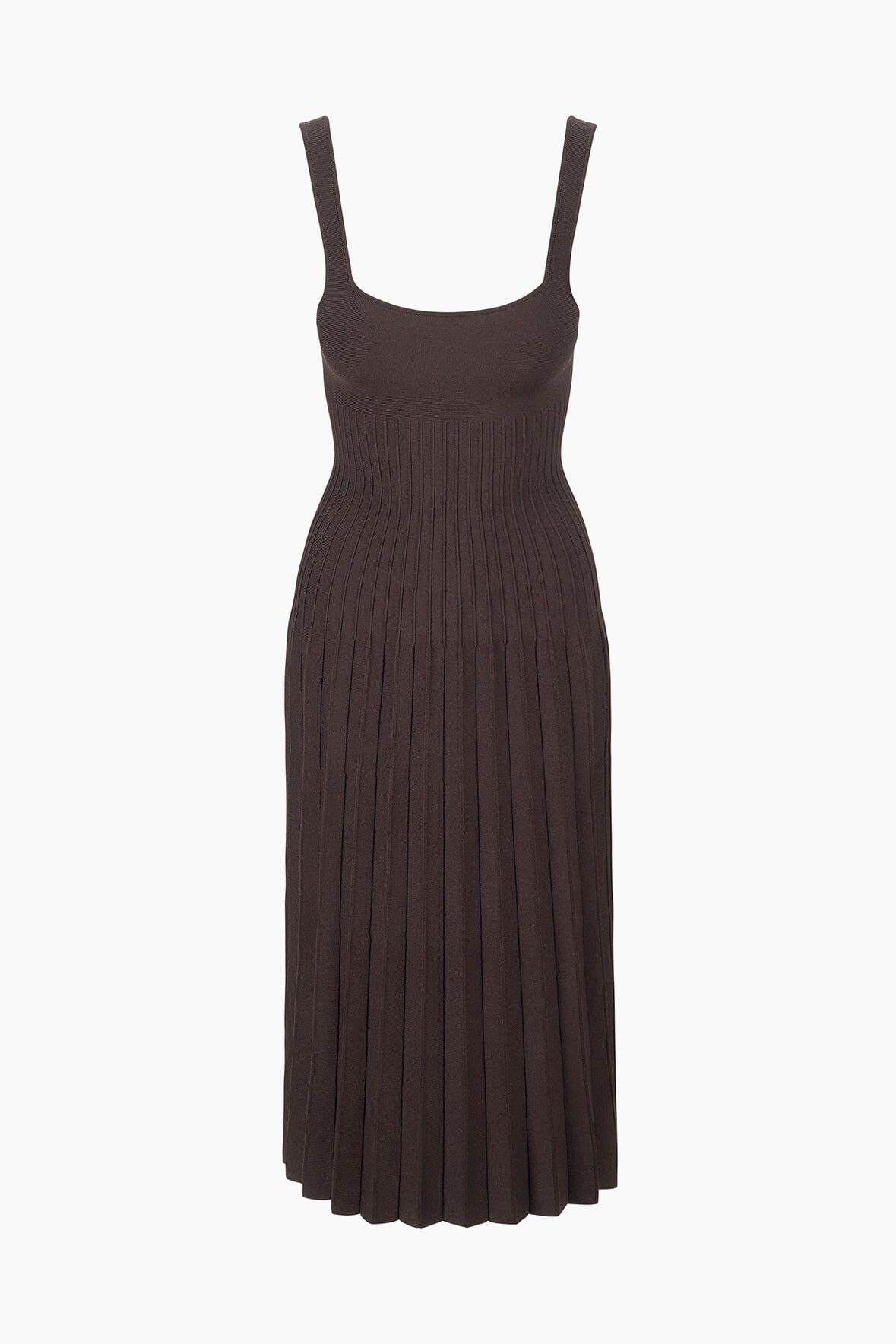 dress earth pleats Bohemian Earth-Tone Maxi Dress Long Sleeve Crew Neck Pleated Dress (MA237)