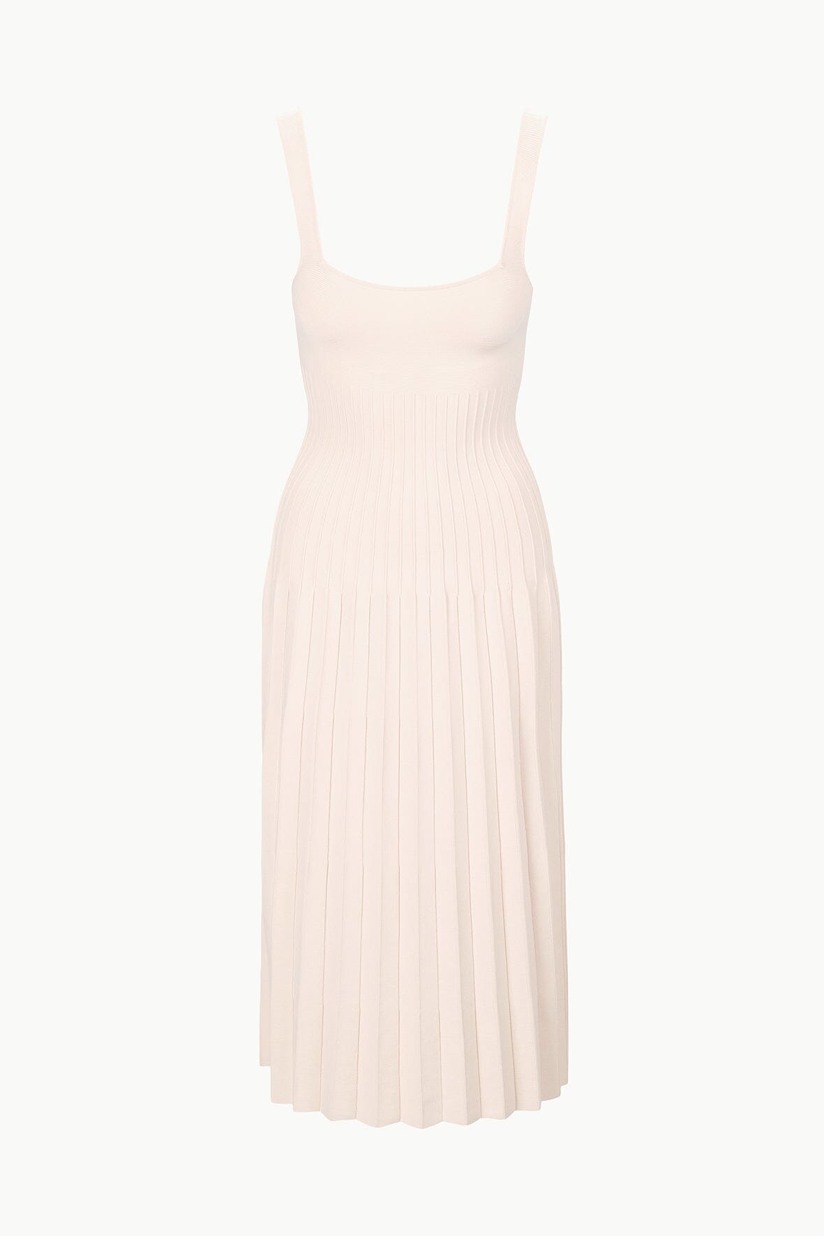 Image ELLISON DRESS | ECRU 7 of 7 and Clicking this image will trigger a zoom pop-up