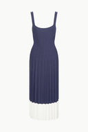 Image ELLISON DRESS | NAVY WHITE 5 of 5