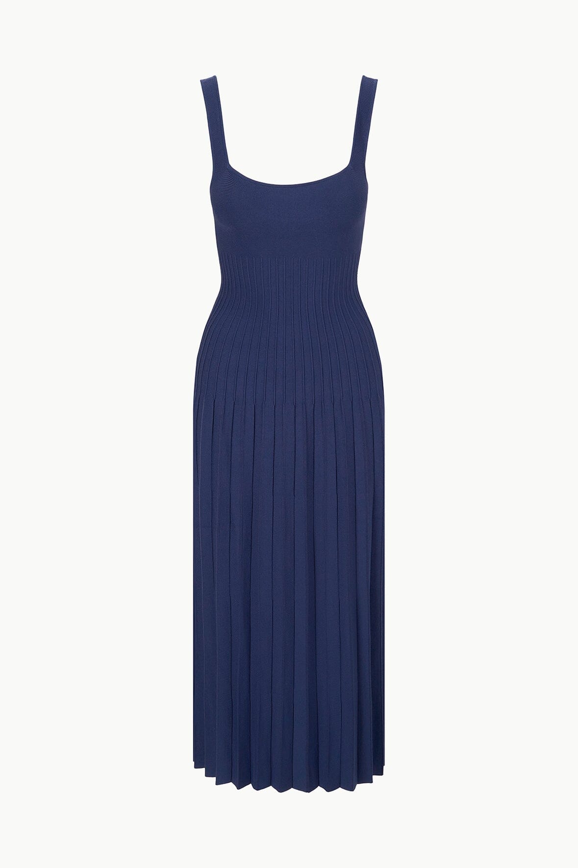 Staud Ellison Dress Navy Staud Ellison Dress Navy