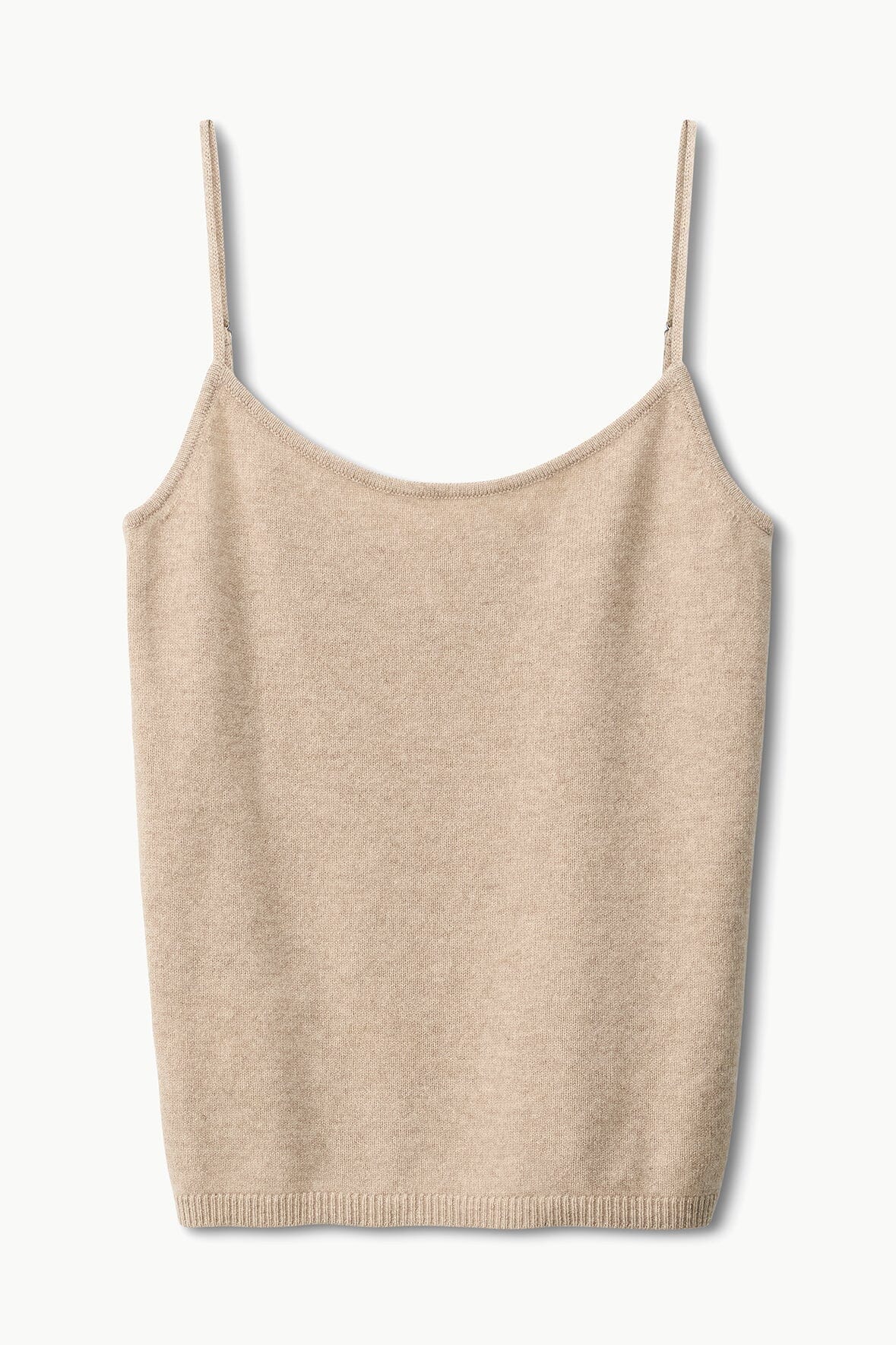 Image EMERSON CASHMERE TANK | STONE 6 of 6 and Clicking this image will trigger a zoom pop-up