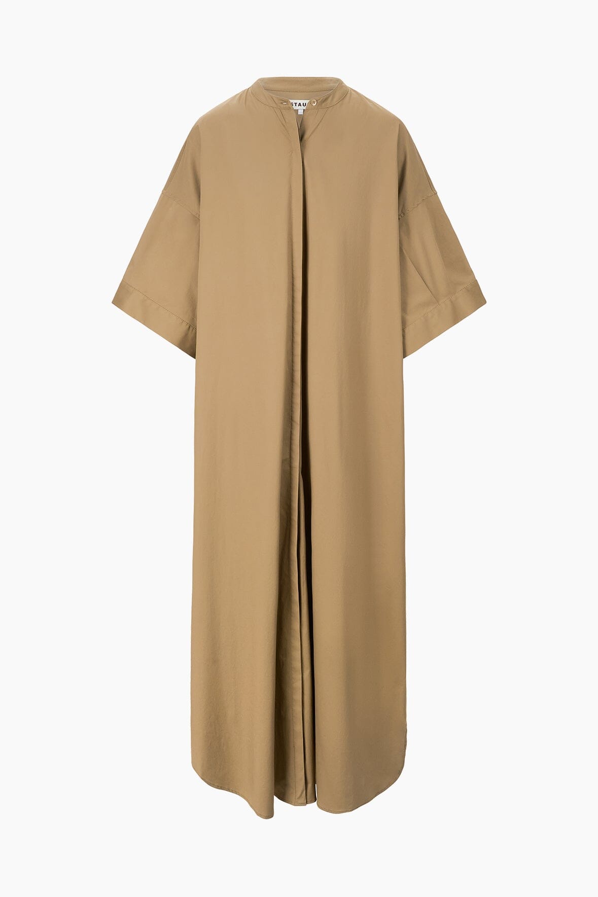Image ENZO MAXI DRESS | TAUPE 9 of 9 and Clicking this image will trigger a zoom pop-up