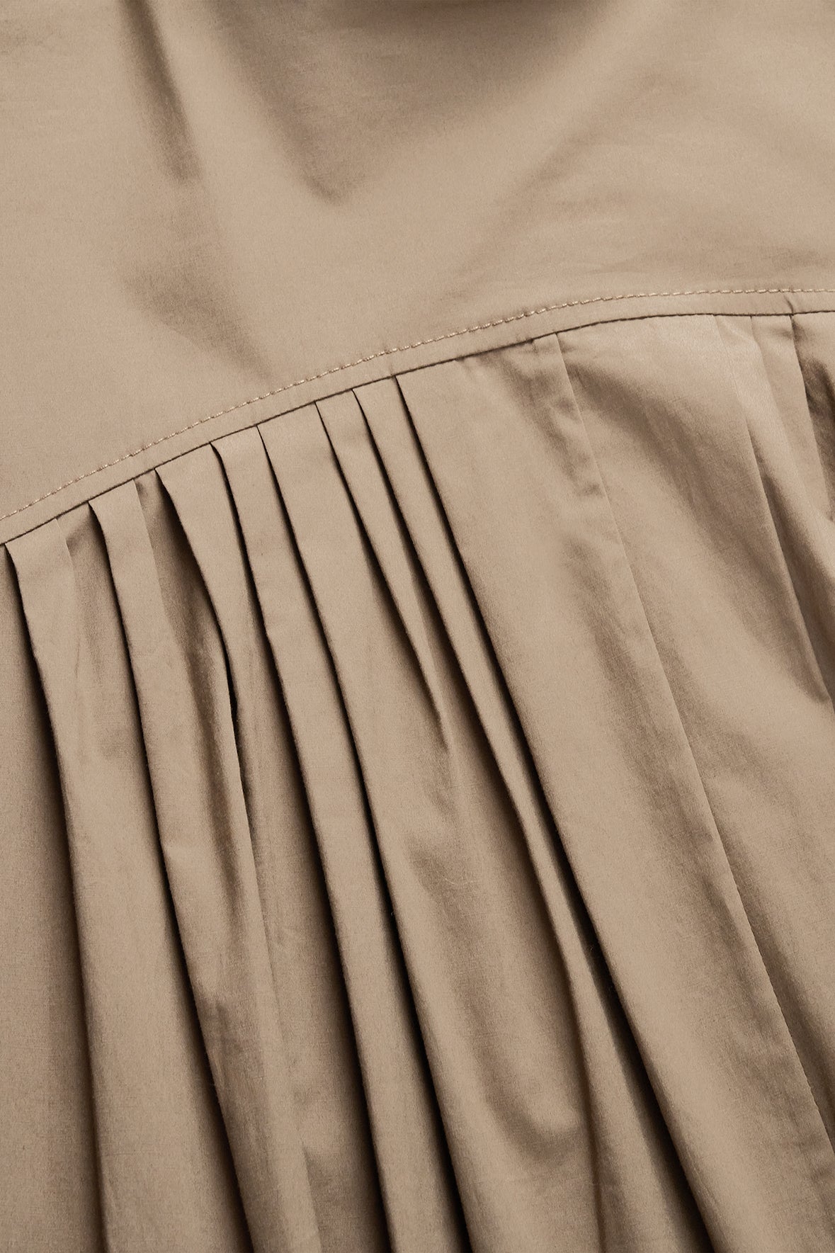 Image ENZO MAXI DRESS | TAUPE 9 of 9 and Clicking this image will trigger a zoom pop-up