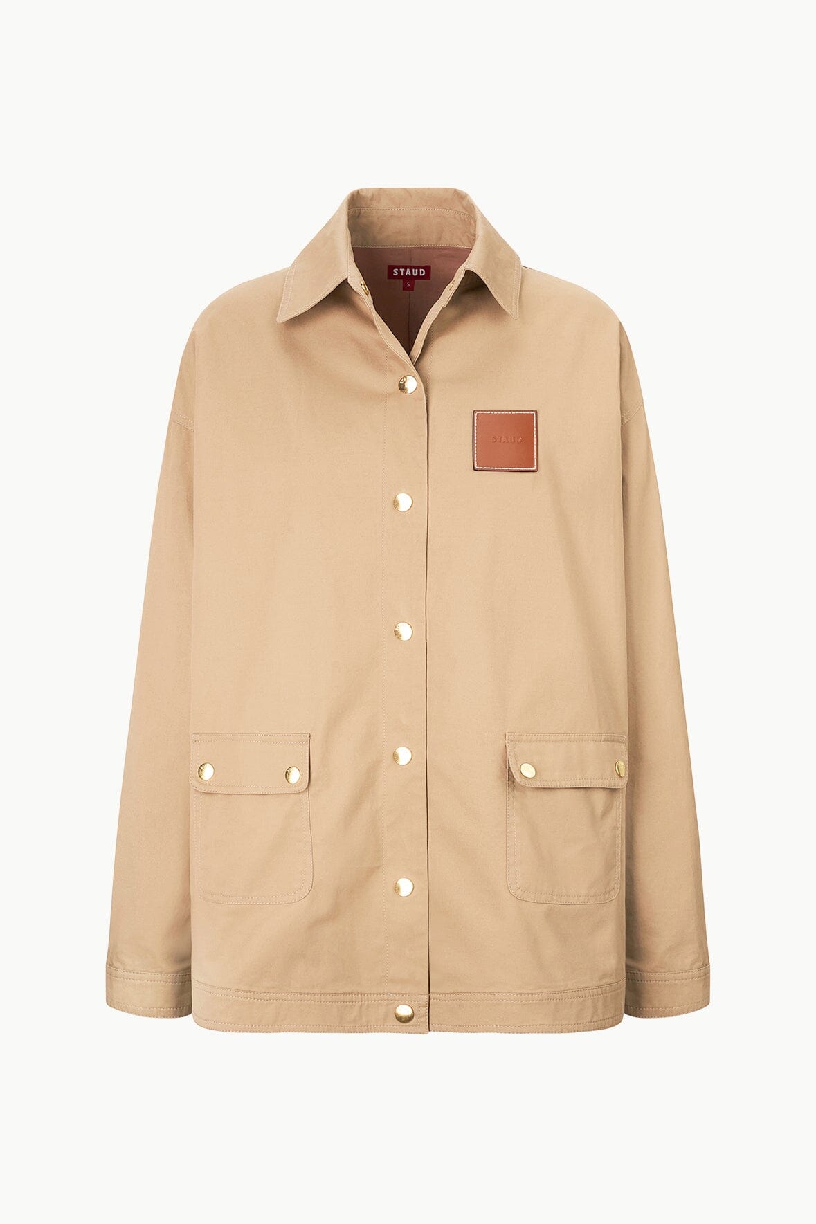 Image ESTERO JACKET | KHAKI 6 of 6 and Clicking this image will trigger a zoom pop-up