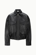Image EUGENE LEATHER JACKET | BLACK 5 of 5