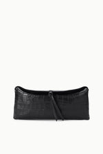 EVE CLUTCH | BLACK CROCO