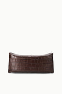 EVE CLUTCH | ESPRESSO CROCO
