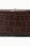 EVE CLUTCH | ESPRESSO CROCO