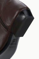 WALLY SOCK FLAT ANKLE BOOT | ESPRESSO