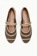 NORA ESPADRILLE FLAT | ESPRESSO ESPRESSO / 36