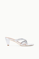 CARRIE MULE | SILVER SILVER / 36