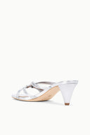 CARRIE MULE | SILVER SILVER / 36