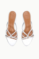 CARRIE MULE | SILVER SILVER / 36