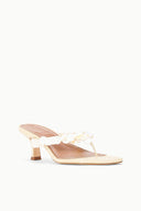 FREJA KITTEN HEEL | CREAM CREAM / 36