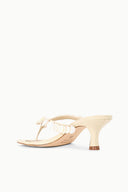 FREJA KITTEN HEEL | CREAM CREAM / 36