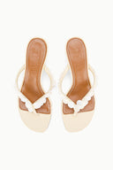FREJA KITTEN HEEL | CREAM CREAM / 36