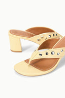 NOVA THONG HEEL | BUTTER STUDS BUTTER STUDS / 36