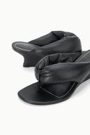 JUNO WEDGE | BLACK BLACK / 36