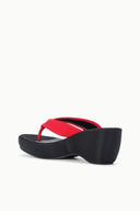 REMY THONG WEDGE | BLACK MULTI BLACK MULTI / 36